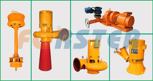 The main equipment of water power - turbines and generators