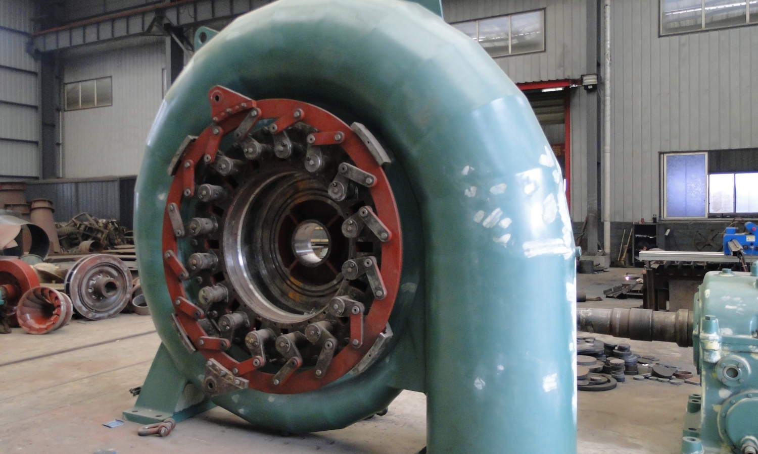 1.2MW混流式水轮发电机的生产与俄罗斯客户安装容量